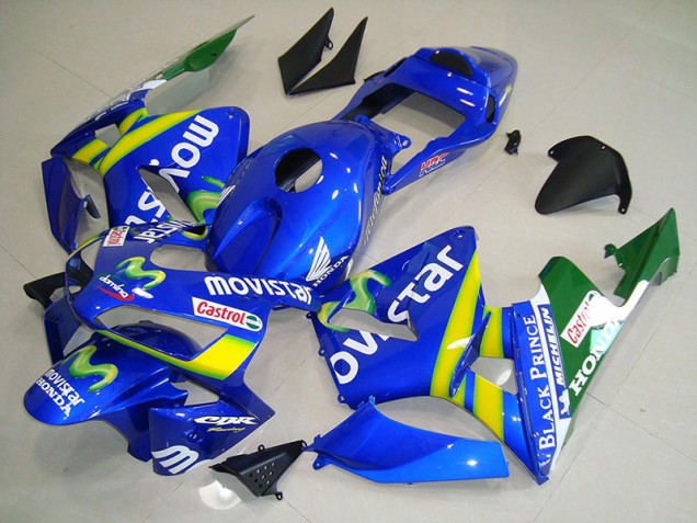Honda CBR 600 RR 03-04 Verkleidung - Movistar Fabrik Honda CBR 600 RR 03-04 Verkleidung - Movistar Fabrik