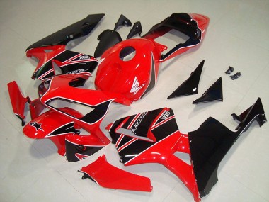 Honda CBR 600 RR 03-04 Verkleidung - Rot Schwarz Fabrik