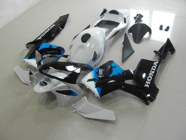 Honda CBR 600 RR 03-04 Verkleidung - Weiß Schwarz Blau Fabrik