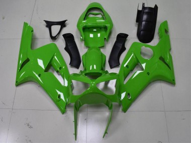 Kawasaki ZX6R 03-04 Verkleidung - Grün Fabrik