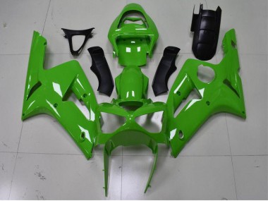 Kawasaki ZX6R 03-04 Verkleidung - Grün Fabrik