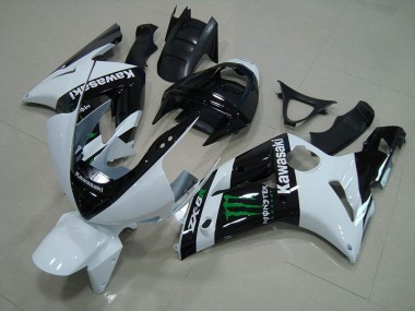 Kawasaki ZX6R 03-04 Verkleidungen - Weiß Monster Fabrik