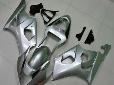 Suzuki GSXR 1000 K3 03-04 Verkleidungen Komplett Sets - Silber Fabrik