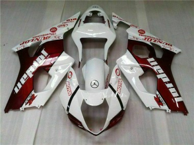 Suzuki GSXR 1000 K3 03-04 Verkleidung - Rot Weiß Fabrik