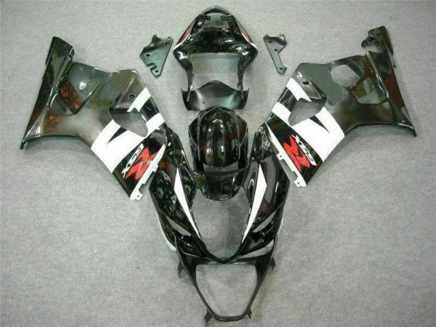 Suzuki GSXR 1000 K3 03-04 Verkleidungen & Plastik - Weiß Schwarz Fabrik Suzuki GSXR 1000 K3 03-04 Verkleidungen & Plastik - Weiß Schwarz Fabrik