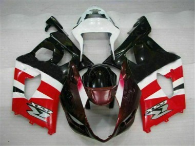 Suzuki GSXR 1000 K3 03-04 Verkleidung - Rot Schwarz Fabrik