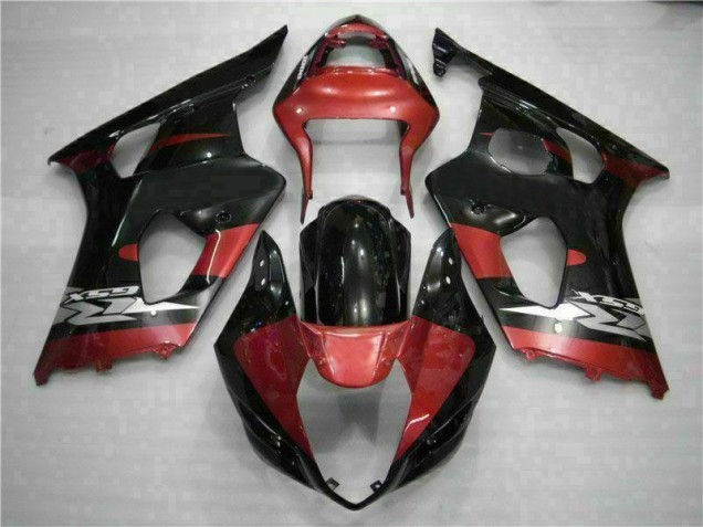 Suzuki GSXR 1000 K3 03-04 Verkleidungen - Rot Schwarz Fabrik Suzuki GSXR 1000 K3 03-04 Verkleidungen - Rot Schwarz Fabrik
