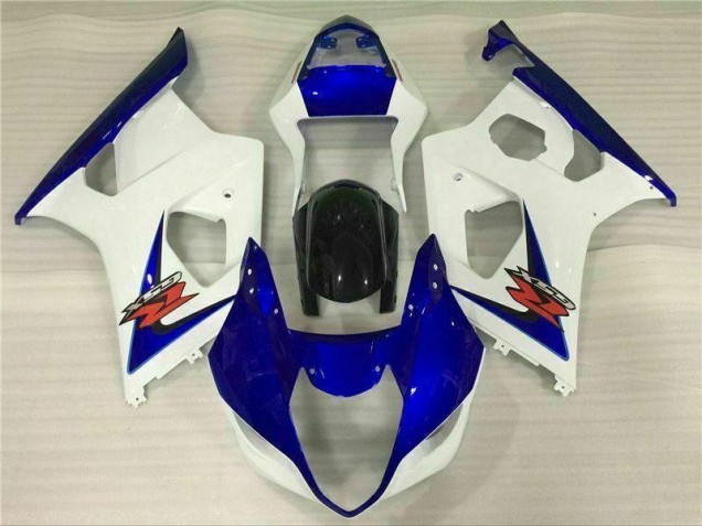 Suzuki GSXR 1000 K3 03-04 Verkleidungen - Weiß Blau Fabrik Suzuki GSXR 1000 K3 03-04 Verkleidungen - Weiß Blau Fabrik