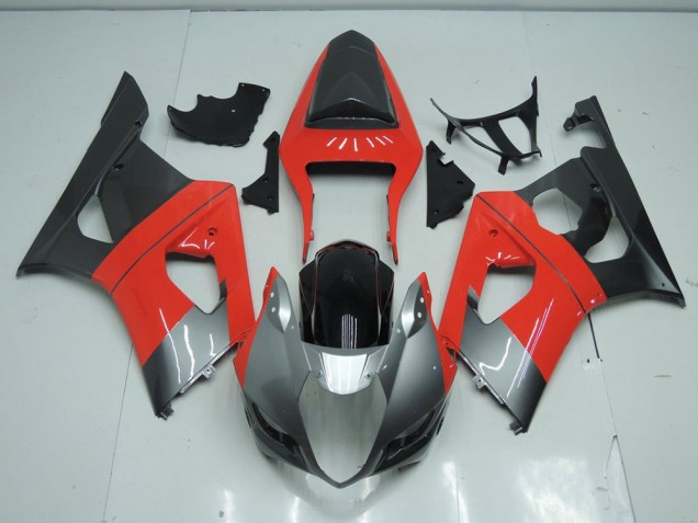 Suzuki GSXR 1000 K3 03-04 Verkleidungen - Rot und Grau Fabrik Suzuki GSXR 1000 K3 03-04 Verkleidungen - Rot und Grau Fabrik