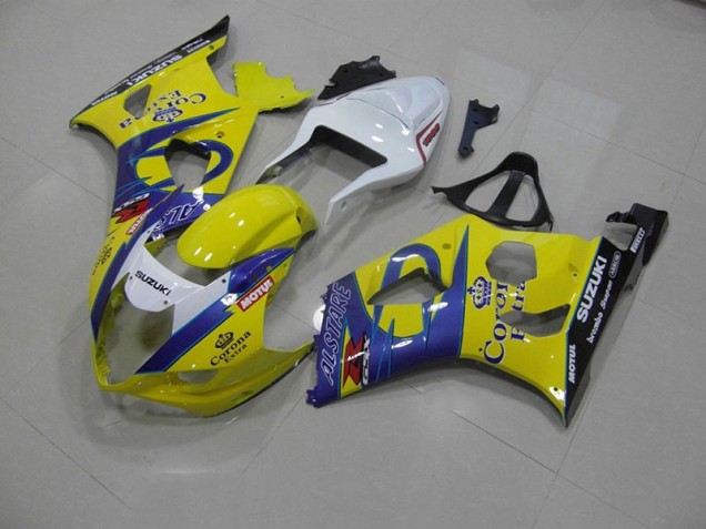 Suzuki GSXR 1000 K3 03-04 Verkleidungen - Gelb Corona Fabrik Suzuki GSXR 1000 K3 03-04 Verkleidungen - Gelb Corona Fabrik