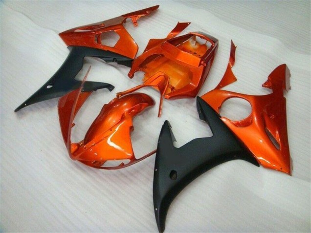 Yamaha R6 03-05 Verkleidungen - Orange Schwarz Fabrik Yamaha R6 03-05 Verkleidungen - Orange Schwarz Fabrik