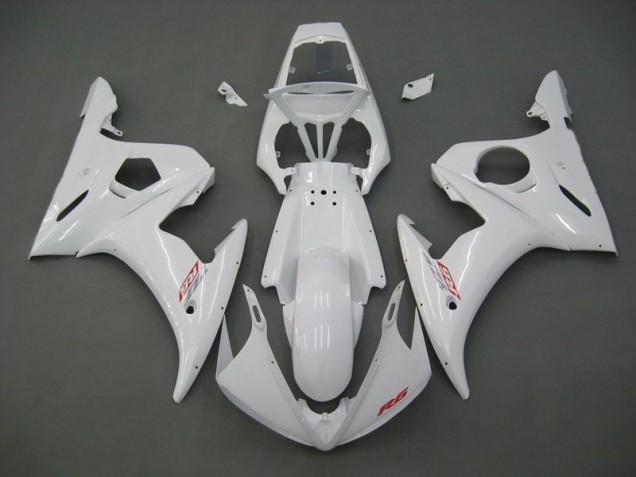 Yamaha R6 03-05 Verkleidungen - Weiß Fabrik Yamaha R6 03-05 Verkleidungen - Weiß Fabrik