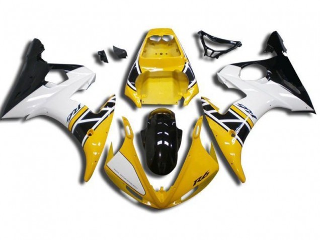 Yamaha R6 03-05 Verkleidungen - Gelb Fabrik