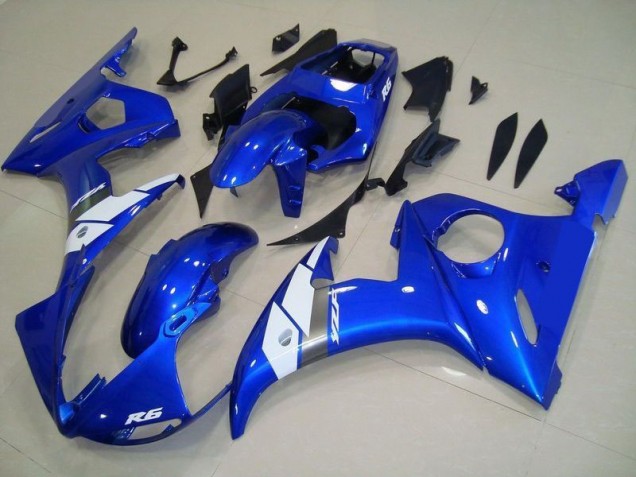 Yamaha R6 03-05 Verkleidungen - OEM Stil Blau Fabrik Yamaha R6 03-05 Verkleidungen - OEM Stil Blau Fabrik