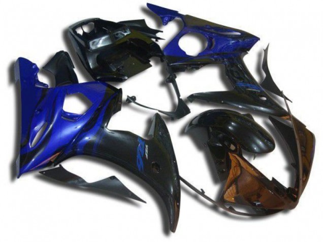 Yamaha R6 03-05 Verkleidungen - Blau Flamme Fabrik Yamaha R6 03-05 Verkleidungen - Blau Flamme Fabrik