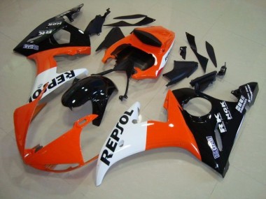 Yamaha R6 03-05 Vollverkleidung - Repsol Fabrik