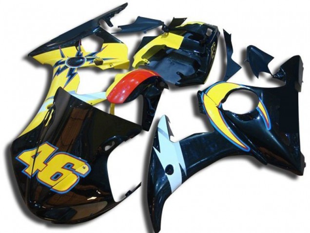 Yamaha R6 03-05 Verkleidungen - Nummer 46 Fabrik Yamaha R6 03-05 Verkleidungen - Nummer 46 Fabrik