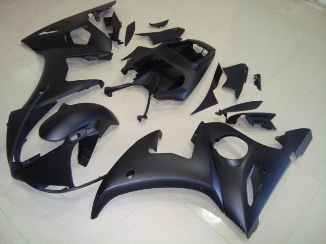 Yamaha R6 03-05 Verkleidungen - Matt Schwarz Fabrik Yamaha R6 03-05 Verkleidungen - Matt Schwarz Fabrik