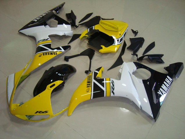 Yamaha R6 03-05 Verkleidungen - Gelb Anniversary Fabrik Yamaha R6 03-05 Verkleidungen - Gelb Anniversary Fabrik