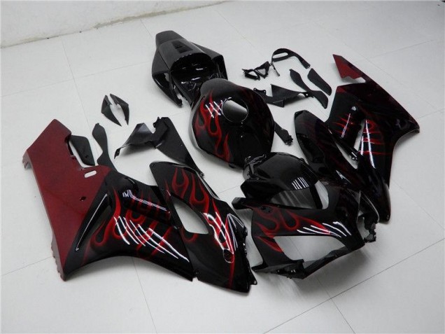 Honda CBR 1000 RR 04-05 Vollverkleidung - Rot Schwarz Fabrik Honda CBR 1000 RR 04-05 Vollverkleidung - Rot Schwarz Fabrik