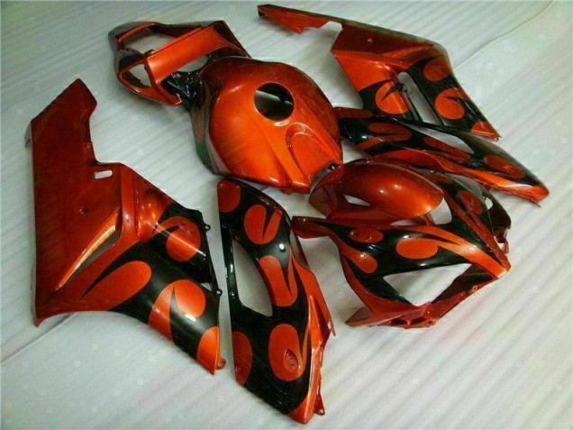 Honda CBR 1000 RR 04-05 Verkleidung - Orange Schwarz Fabrik Honda CBR 1000 RR 04-05 Verkleidung - Orange Schwarz Fabrik