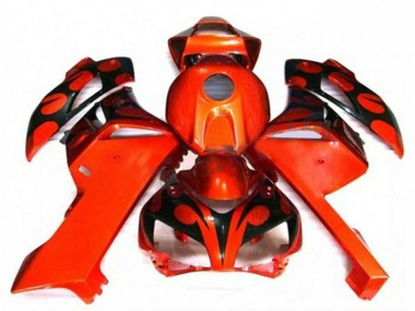 Honda CBR 1000 RR 04-05 Verkleidung - Orange Schwarz Fabrik