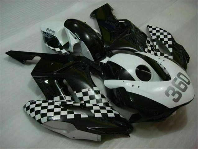 Honda CBR 1000 RR 04-05 Verkleidungen - Weiß Schwarz Fabrik Honda CBR 1000 RR 04-05 Verkleidungen - Weiß Schwarz Fabrik