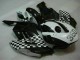 Honda CBR 1000 RR 04-05 Verkleidungen - Weiß Schwarz Fabrik Honda CBR 1000 RR 04-05 Verkleidungen - Weiß Schwarz Fabrik