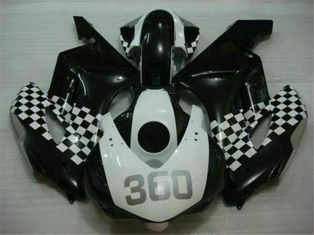 Honda CBR 1000 RR 04-05 Verkleidungen - Weiß Schwarz Fabrik Honda CBR 1000 RR 04-05 Verkleidungen - Weiß Schwarz Fabrik