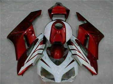 Honda CBR 1000 RR 04-05 Verkleidung - Weiß Rot Fabrik