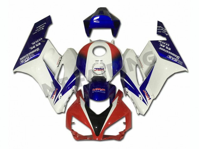 Honda CBR 1000 RR 04-05 Verkleidungen - Weiß Blau Rot Fabrik Honda CBR 1000 RR 04-05 Verkleidungen - Weiß Blau Rot Fabrik