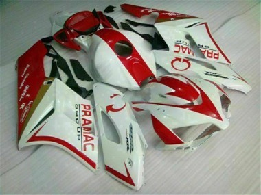Honda CBR 1000 RR 04-05 Verkleidung & Plastik - Weiß Rot Fabrik