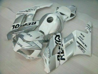 Honda CBR 1000 RR 04-05 Verkleidungen - Silber Weiß Repsol Fabrik