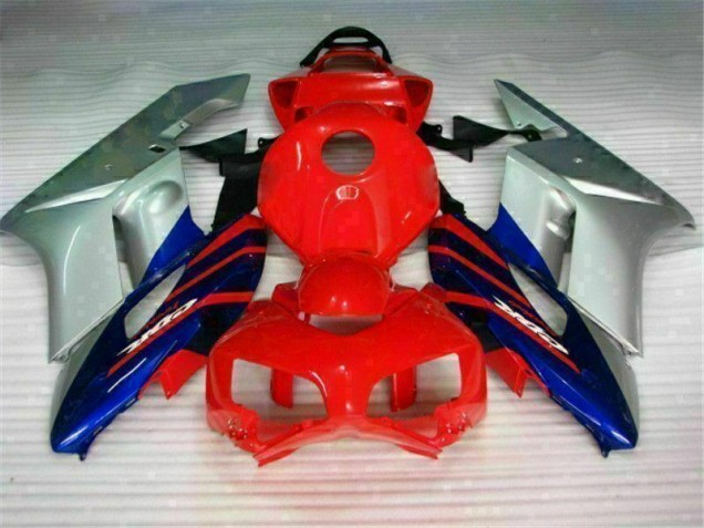 Honda CBR 1000 RR 04-05 Verkleidungen - Rot Silber Blau Fabrik Honda CBR 1000 RR 04-05 Verkleidungen - Rot Silber Blau Fabrik