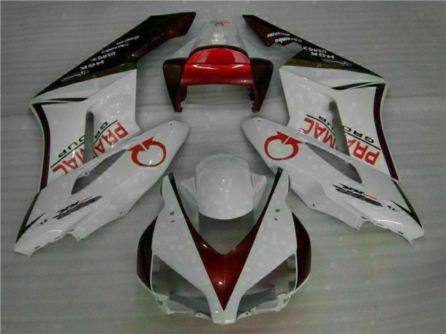 Honda CBR 1000 RR 04-05 Vollverkleidung - Weiß Rot Fabrik Honda CBR 1000 RR 04-05 Vollverkleidung - Weiß Rot Fabrik