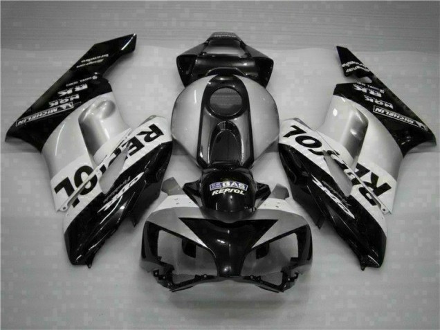 Honda CBR 1000 RR 04-05 Verkleidung - Schwarz Silber Repsol Fabrik Honda CBR 1000 RR 04-05 Verkleidung - Schwarz Silber Repsol Fabrik
