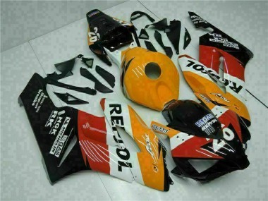 Honda CBR 1000 RR 04-05 Vollverkleidung - Orange Schwarz Repsol Fabrik