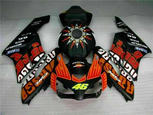 Honda CBR 1000 RR 04-05 Verkleidungen - Schwarz Orange Fabrik Honda CBR 1000 RR 04-05 Verkleidungen - Schwarz Orange Fabrik