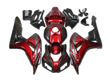 Honda CBR 1000 RR 04-05 Verkleidungen - Candy Rot Grau Schwarz Fabrik