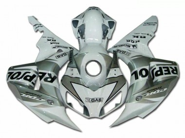 Honda CBR 1000 RR 04-05 Verkleidung - Silber Repsol Fabrik