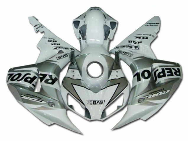 Honda CBR 1000 RR 04-05 Verkleidung - Silber Repsol Fabrik Honda CBR 1000 RR 04-05 Verkleidung - Silber Repsol Fabrik