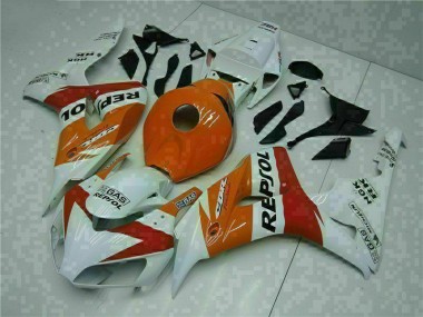 Honda CBR 1000 RR 04-05 Verkleidungen - Orange Weiß Repsol Fabrik