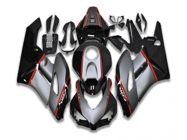 Honda CBR 1000 RR 04-05 Verkleidungen - Schwarz Grau Rot Fabrik Honda CBR 1000 RR 04-05 Verkleidungen - Schwarz Grau Rot Fabrik