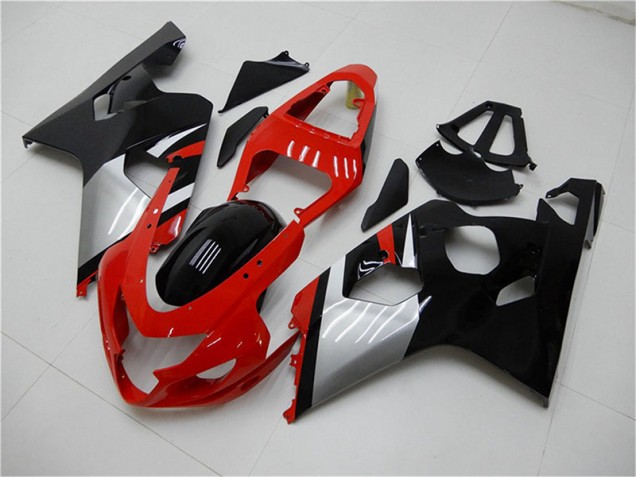 Suzuki GSXR 600 / 750 K4 04-05 Verkleidungen - Rot Schwarz Fabrik Suzuki GSXR 600 / 750 K4 04-05 Verkleidungen - Rot Schwarz Fabrik