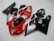 Suzuki GSXR 600 / 750 K4 04-05 Verkleidungen - Rot Schwarz Fabrik Suzuki GSXR 600 / 750 K4 04-05 Verkleidungen - Rot Schwarz Fabrik