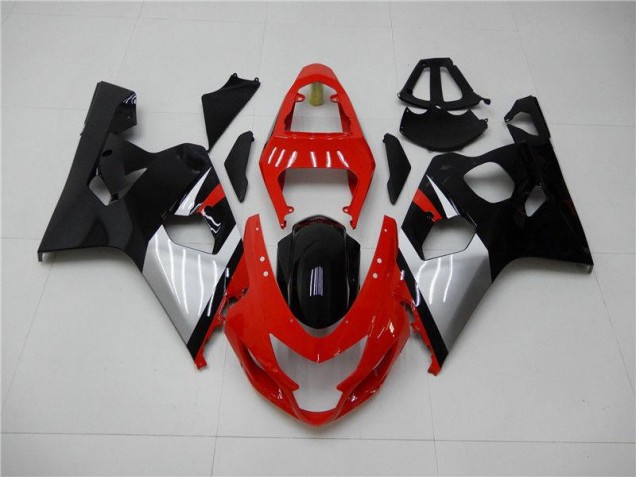 Suzuki GSXR 600 / 750 K4 04-05 Verkleidungen - Rot Schwarz Fabrik Suzuki GSXR 600 / 750 K4 04-05 Verkleidungen - Rot Schwarz Fabrik