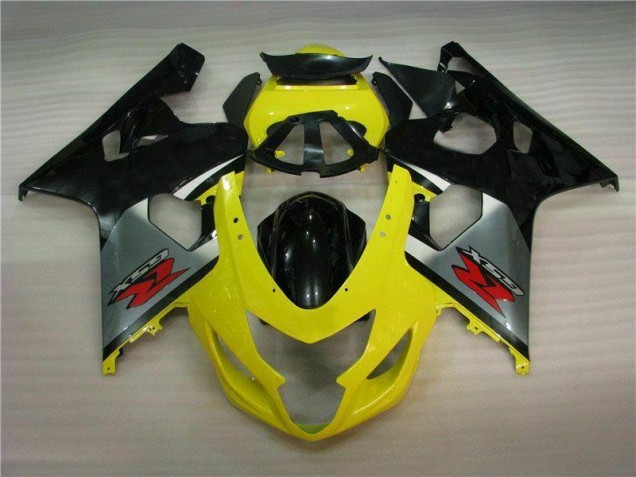 Suzuki GSXR 600 / 750 K4 04-05 Verkleidung - Gelb Schwarz Fabrik Suzuki GSXR 600 / 750 K4 04-05 Verkleidung - Gelb Schwarz Fabrik