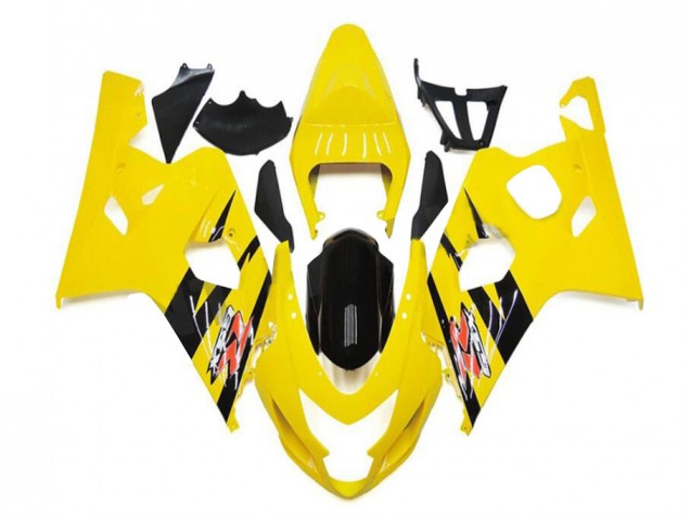 Suzuki GSXR 600 / 750 K4 04-05 Verkleidungen - Gelb Schwarz Fabrik Suzuki GSXR 600 / 750 K4 04-05 Verkleidungen - Gelb Schwarz Fabrik