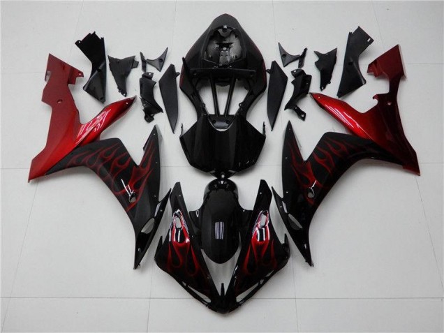 Yamaha R1 04-06 Verkleidungen - Rot Schwarz Fabrik Yamaha R1 04-06 Verkleidungen - Rot Schwarz Fabrik