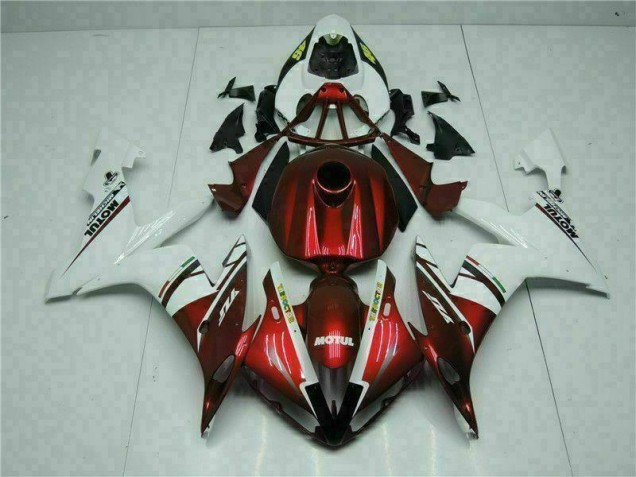 Yamaha R1 04-06 Vollverkleidung - Rot Fabrik Yamaha R1 04-06 Vollverkleidung - Rot Fabrik